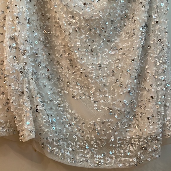 Mich Sequined Cowl-Neck Cocktail Dress - Picture 9 of 11